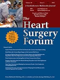嘉義長庚心臟手術論文　鄭元熙醫師　發表於　The Heart Surgery Forum